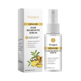 Hoegoa Hair Essence Spray, Hair Hair Soft Luster Ginger Hair Care Scalp Spray